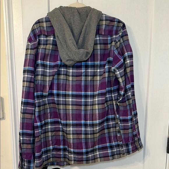 Plaid Lightweight Shirt Jacket - Picture 4 of 4